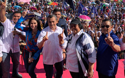 Siti dan Syamsuar-Edy Bersatu Untuk Jokowi